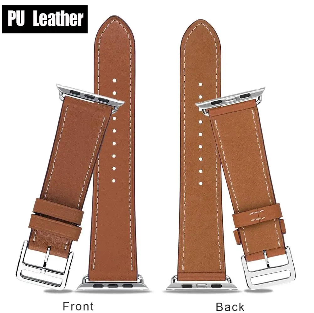 Leather band for Apple watch strap