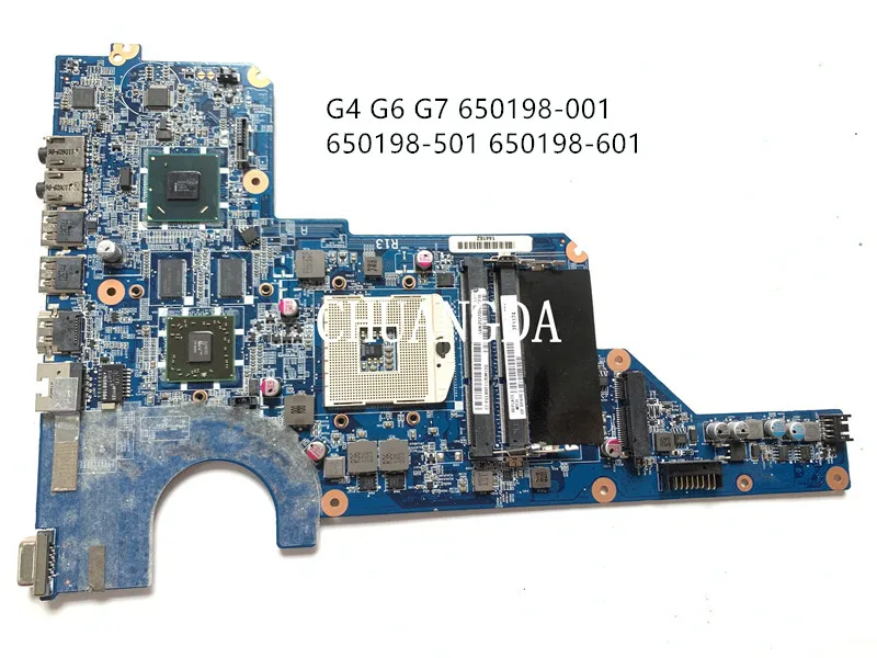 

Motherboard 650198-001 For HP G4 G6 G7 DA0R13MB6E0 HD 6470M Tested