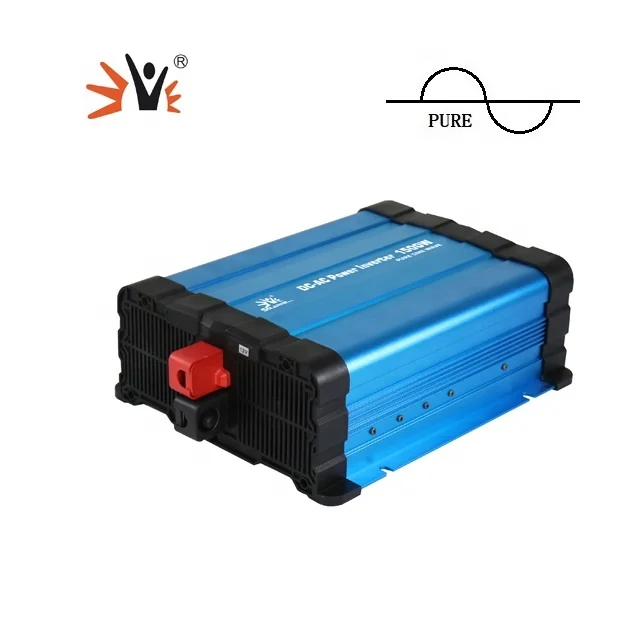 Car inverter DC 12V to AC 120V Pure sine wave solar power converters