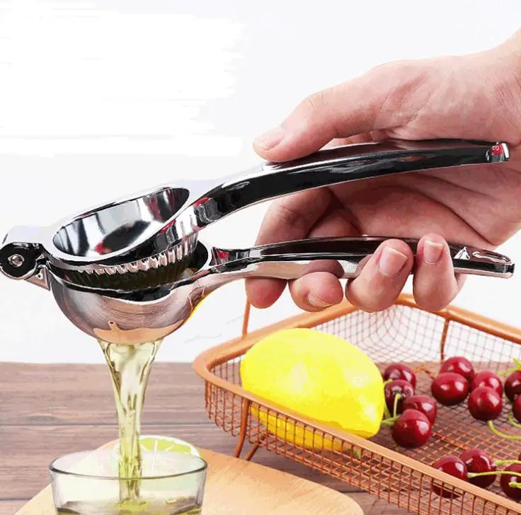 Cookware Juicer Lemon Orange Lime Squeezer Stainless Steel Hand Press Tool DIY Cooking Tools Fresh Juice Tool Juice Maker SN3168