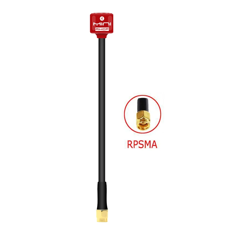 5,8 G Lollipop 4 RHCP Antenne High Gain 2,8 Dbi FPV Sender/Empfänger SMA/RP-SMA/MMCX/UFL Antenne für RC FPV Racing Drone Teil