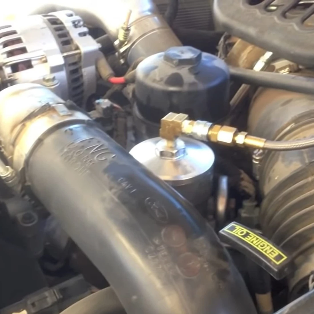 أداة غطاء مرشح الوقود 3C3Z-9G270-AA لطراز فورد 6.0L powerالسكتة الدماغية الدولي