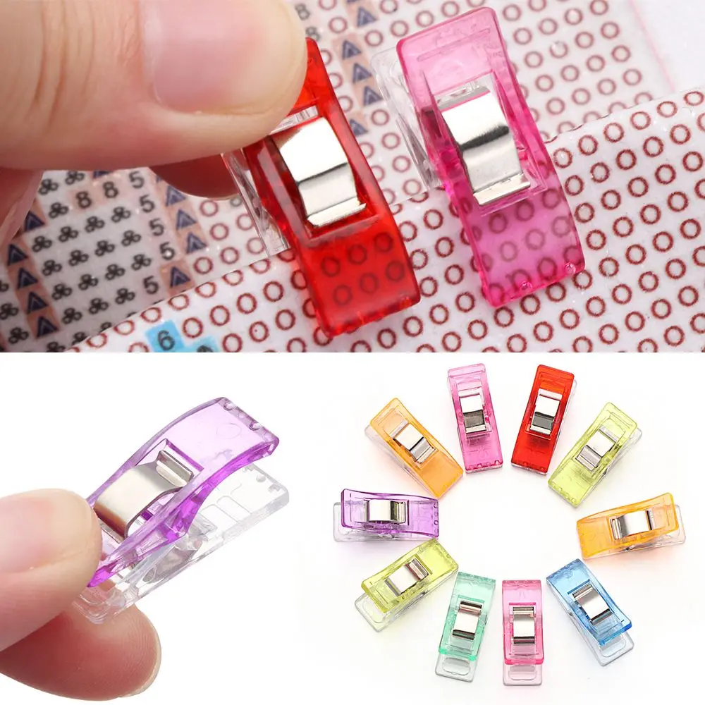 DIY Craft Garment Clip Sewing Accessories Keep Painting Canvas Steady Cross Stitch Diamond Painting Clips 5D Diamond Painting