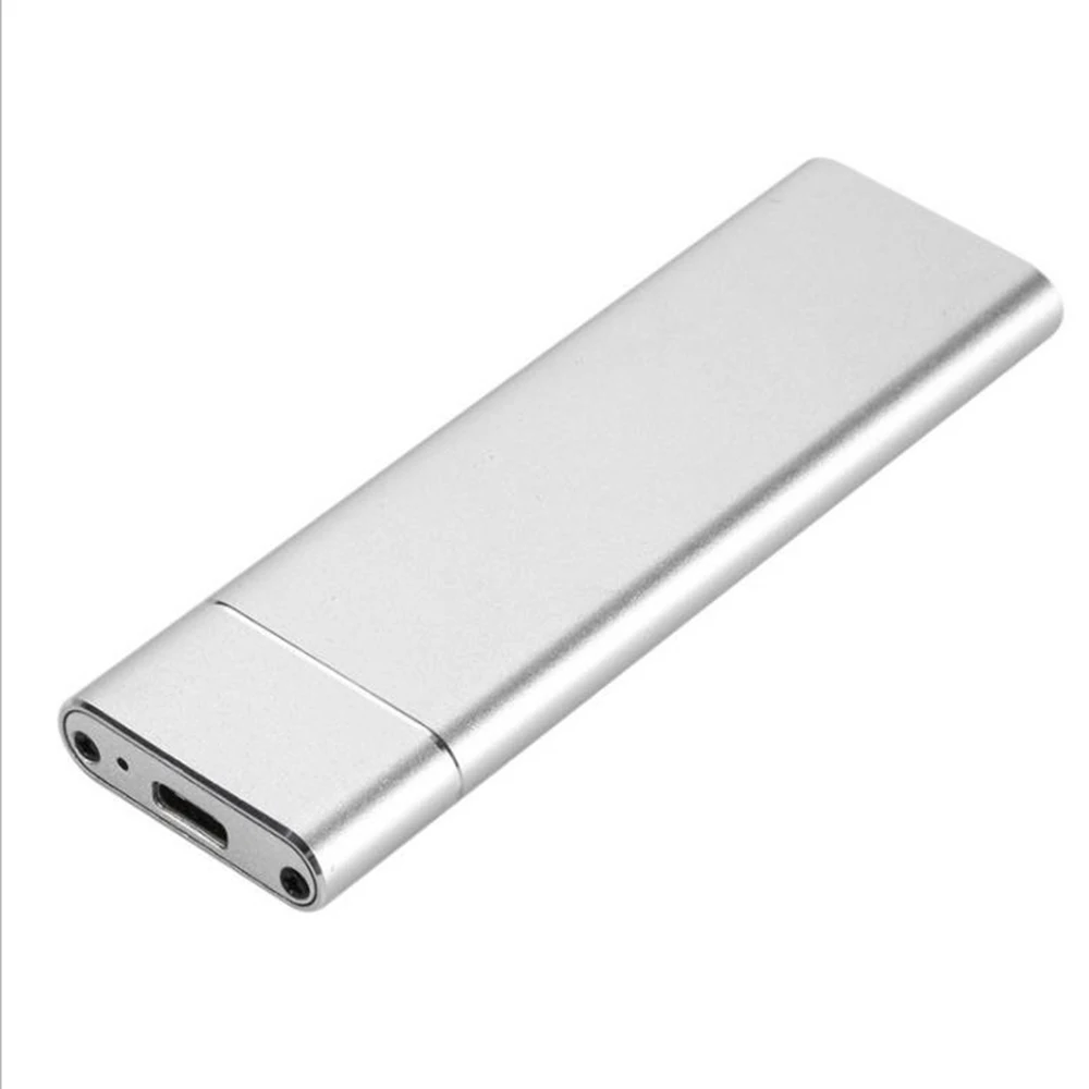 Nuova custodia SSD da M.2 NGFF a USB3.1 adattatore da USB3.1 type-c a M.2 m-key contenitore per disco rigido esterno da 6 GB/s