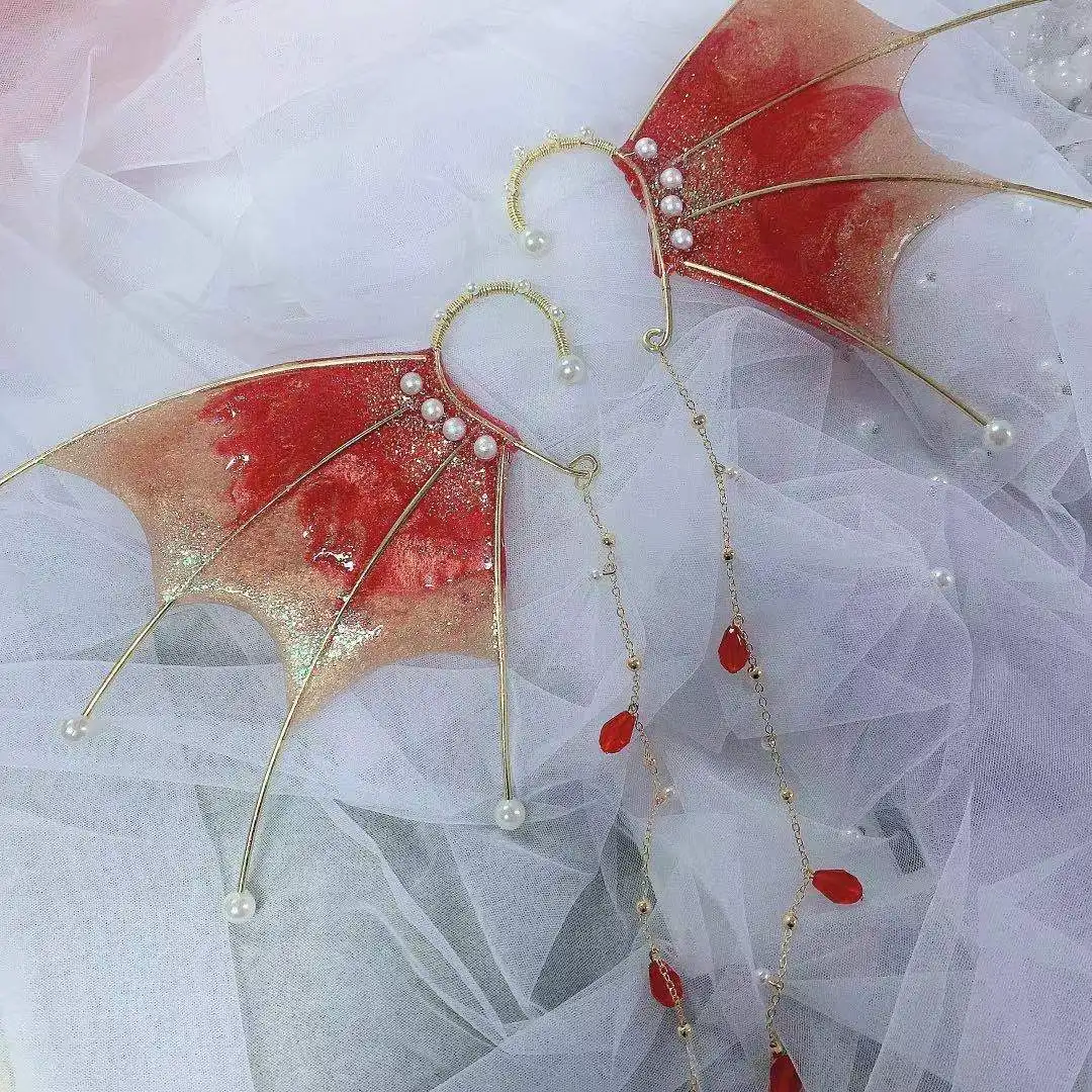 Waterproof Mermaid Ear Accessories For Women Halloween Spirit Cosplay Pixie Fairy Headwear Elf Headdress Photography Props
