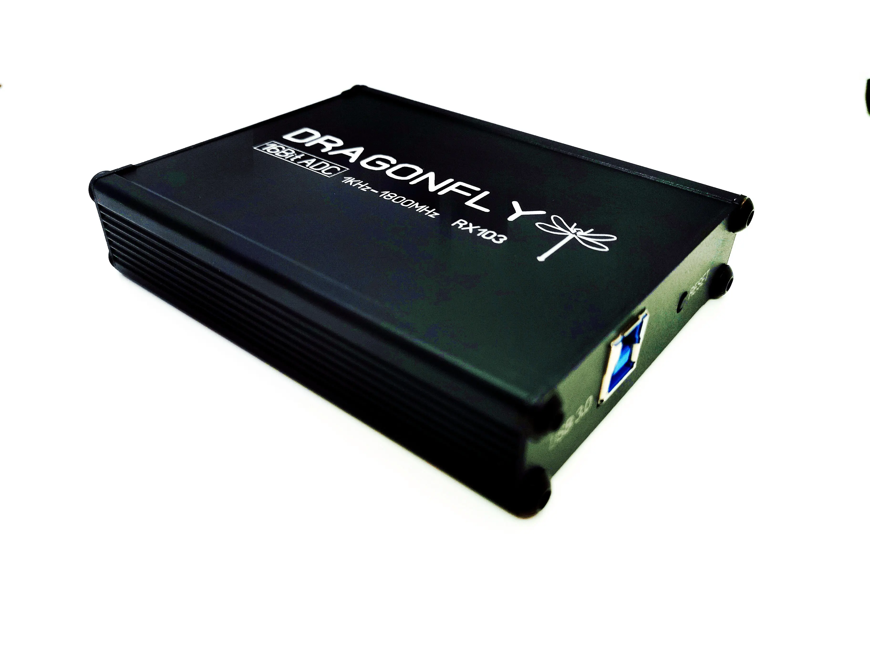 Odbiornik radiowy ADC SDR 1KHz-1800MHz 16-bitowa szerokopasmowa stacja radiowa 32mhz HF UHF VHF