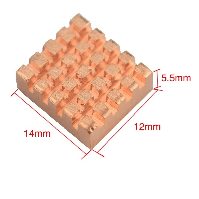 8pcs New Disipador Copper Heat Sink Memory Cooler for computer cpu accessories
