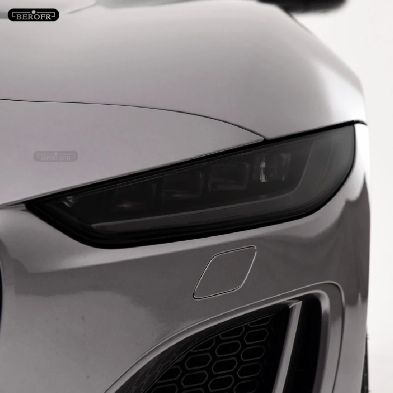 

Car Headlight Taillight Protective Tint Film Smoke Black Transparent TPU Light Sticker For Jaguar F Type X152 2013-On Accessorie