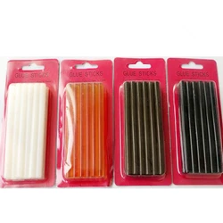 12pcs/lot 0.7*10 cm Keratin Glue Sticks,Hot Melt Glue Sticks To Make Hair Tress Glue Sticks,3 Colors in Stock Optional