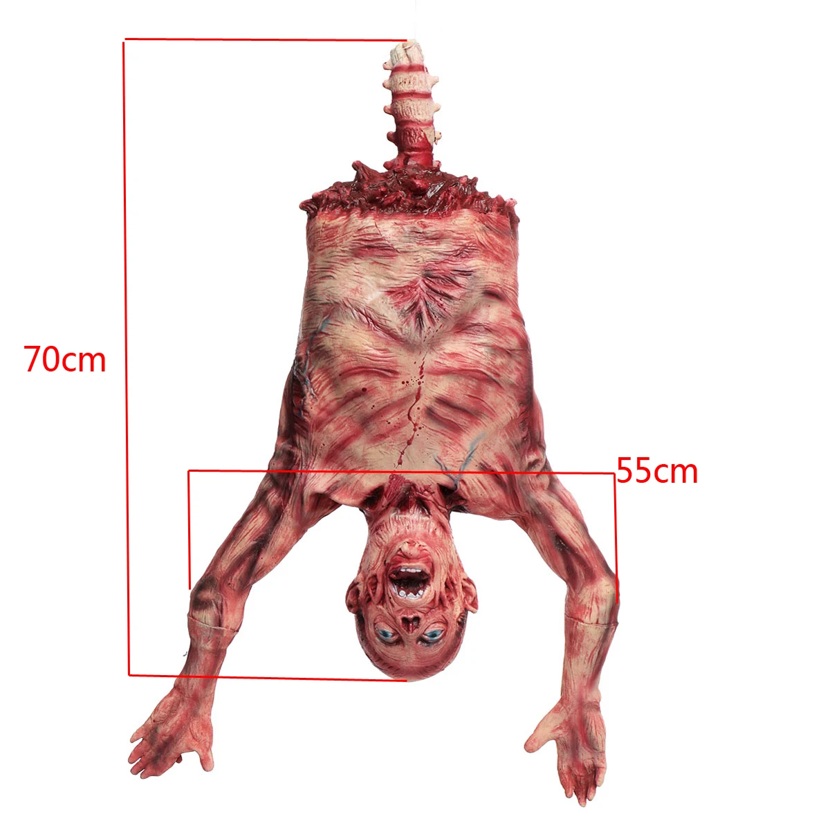 Horror Halloween Ghost Decoration Horror Bloody Body hanging Ghoul Haunted House Bar Toys Creepy Scary Ghost Prop Party Ornament