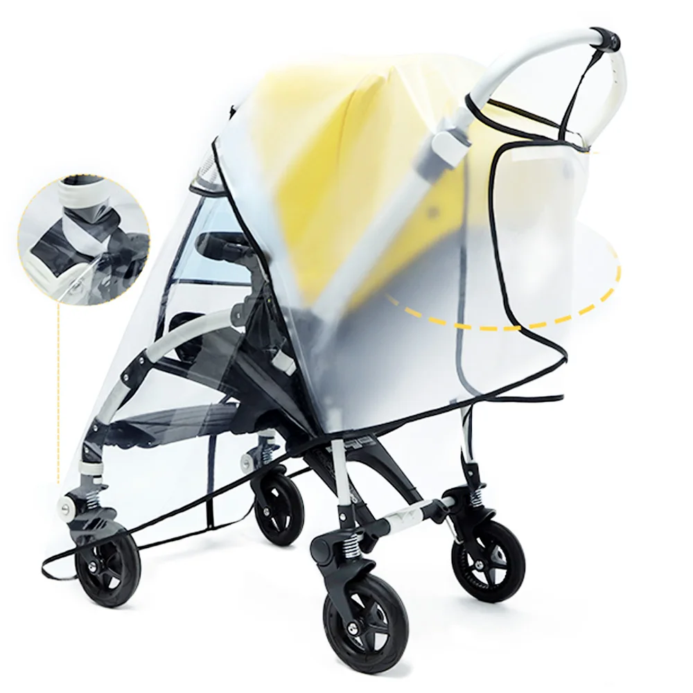 Baby Stroller Rain Cover For Bugaboo Bee5 Bee3 Windproof Waterproof For Baby Travel Dust Snow Protection Stroller Accessories