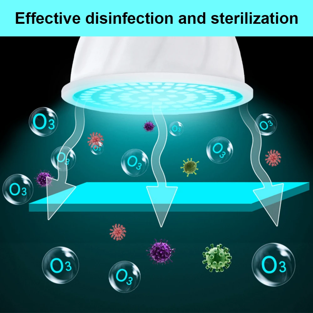UV Sterilizer E27 E14 B22 LED Ultraviolet Light Bulb 110V 220V GU10 UV Desinfection Lamp MR16 E12 UVC Germicidal Light Antivirus
