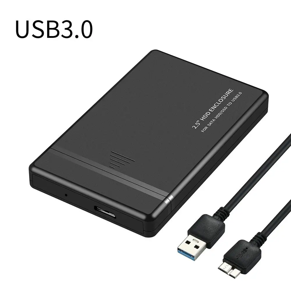 

HDD Case 2.5 SATA to USB 3.0 Hard Drive Enclosure for SSD Disk HDD Box Type C 3.1 Case Support UASP HD External Hard Disk