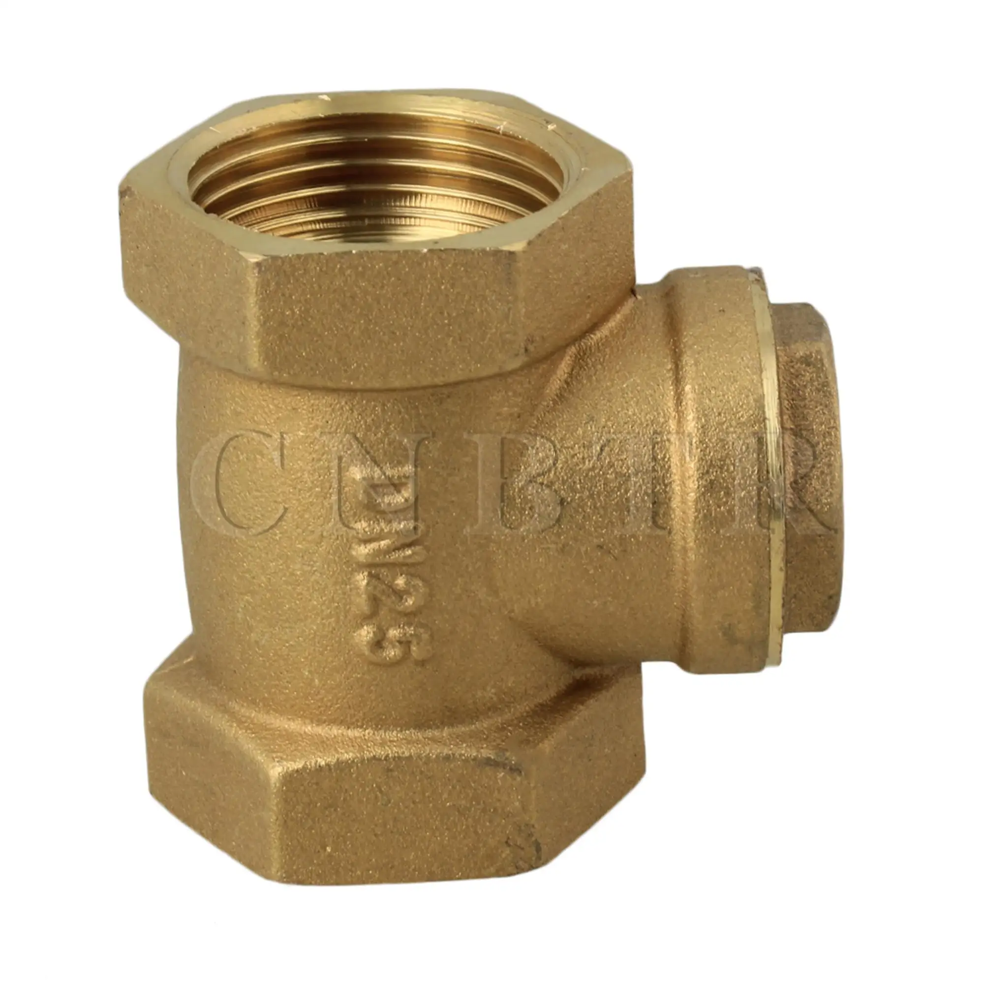 CNBTR Check Valve 1'' Female Thread Brass Swing Pack of 10