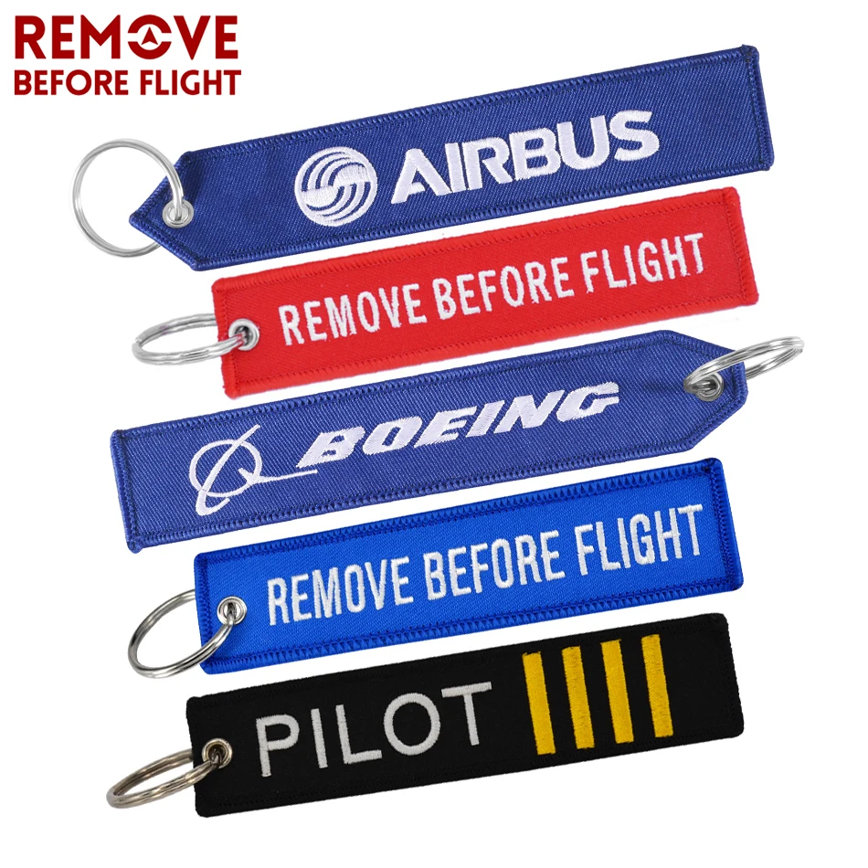 BOEING Keychain llavero GiftsEmbroidery Key Ring Aviation Gifts Key Fashion Jewelry Pilot Aviator Keychain for Aviatition Gift