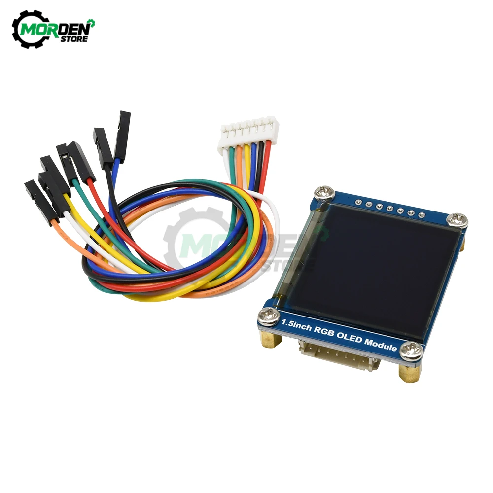 1.5Inch RGB OLED Screen Display Module 16-Bit 65K Colors 128X128 SSD1351 SPI I2C IIC for Arduino Raspberry Pi STM32