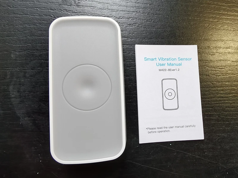 Tuya ZigBee Smart Life Shock Sensor Window Vibration Detector HS1VS-TY