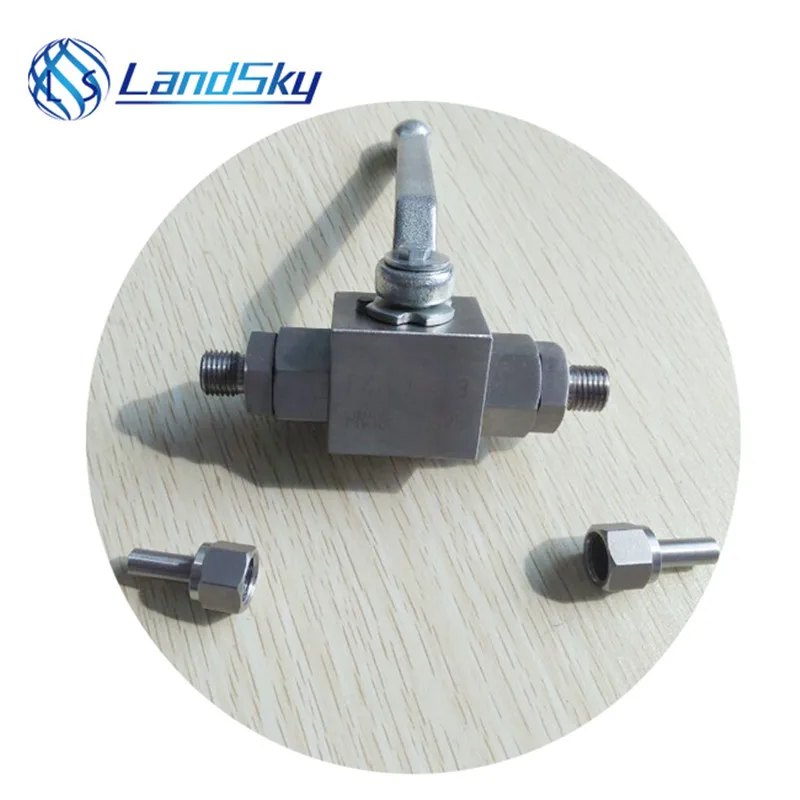 2 Way Ball Valve High Pressure  S Manufacturers Stainless Steel G3/8 Welded Pipe Connector Male