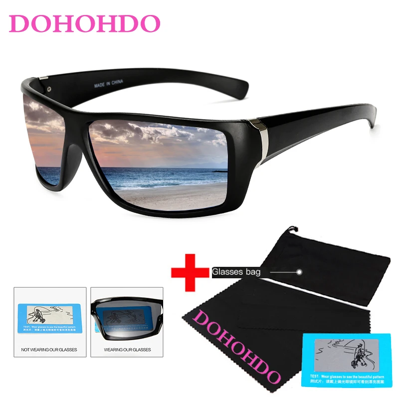 

DOHOHDO Night Vision Glasses For Headlight Polarized Driving Sunglasses UV400 Yellow Lens Protection Night Eyewear For Driver