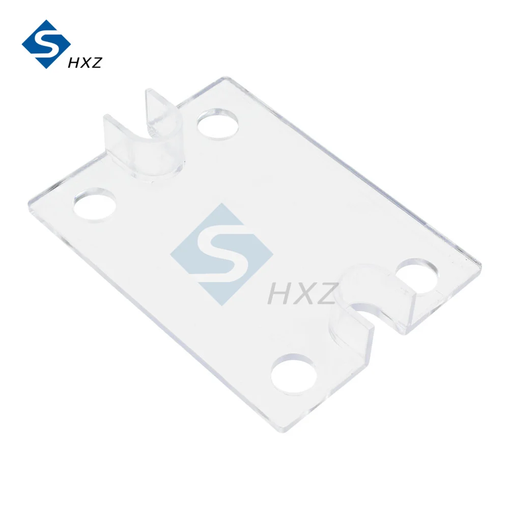 Solid State Relay SSR Plastic Cover DC Control Single Phase Solid State Relay Safe Shell Case Box Front Cover