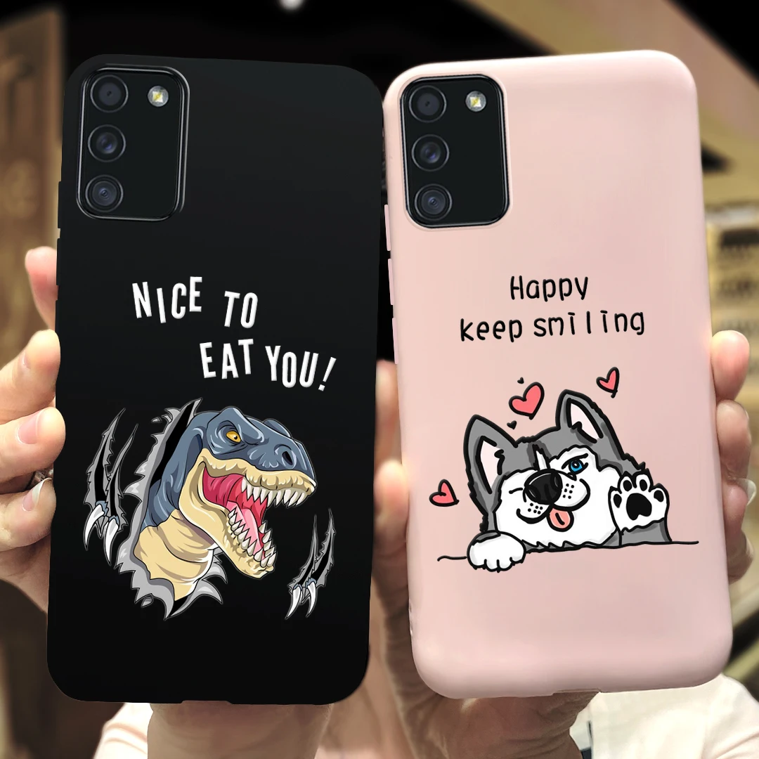 Cute Cartoon Cover For Samsung Galaxy A02S Case Silicone Soft TPU Back Cover For Samsung A02 A 02S A02S M02S M02 Phone Cases