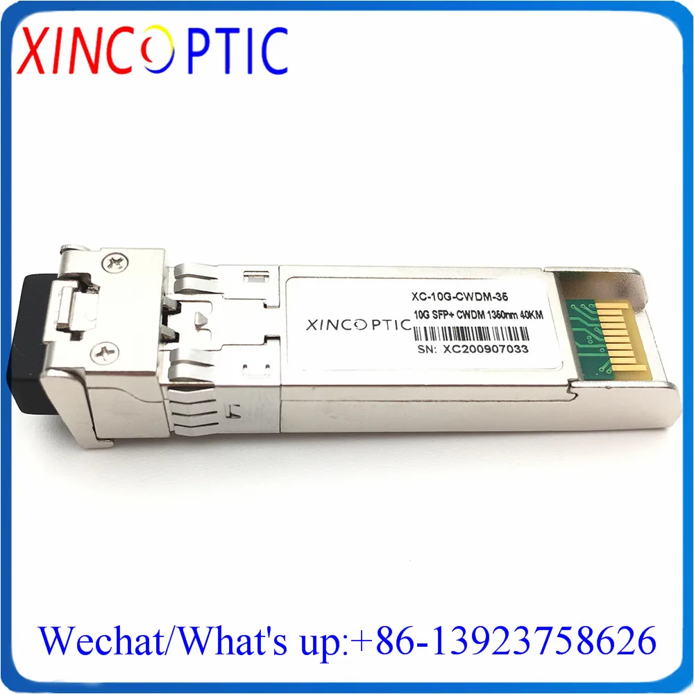 10G 40KM 1350m 1370nm CWDM SFP+ Transceiver Module,10Gbps CWDM SFP+ 1350~1450nm DFB DOM 40km CWDM SFP+ Duplex LC Connector