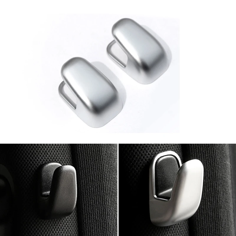 2pcs For Mercedes Benz E CLS S Class W212 W213 W222 2014 2015 2016 Car Styling Interior Window B Pillar Hook Silver Cover Trim