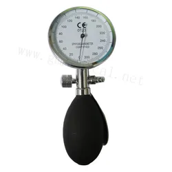 hand-held Pressure display Gauge with PVC ball,for Aneroid Sphygmomanometer Blood Pressure Monitor Accessories.