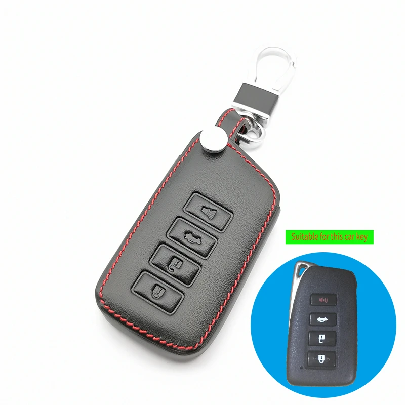 2019 Hot Sale Leather Key Remote Case Cover for Lexus CT200H ES350 GX400 GS350 IS250 RC350 RX300 LX570 NX300h 450 Protect Shell