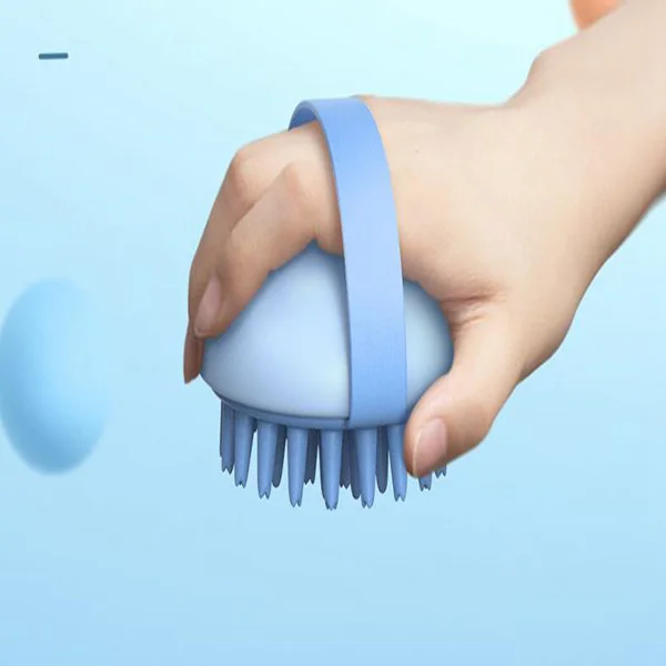 

New type of scrubbing silicone bath brush head massage brush multifunctional bath cleaning brush