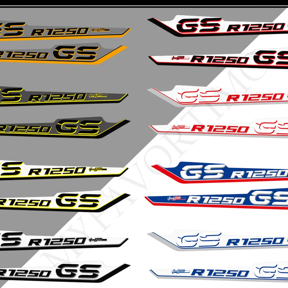 

R1250 R 1250 GS HP Stickers For BMW R1250GS Tank Pad Protector Adventure Trunk Luggage Cases Windscreen Handguard 2019 2020 2021