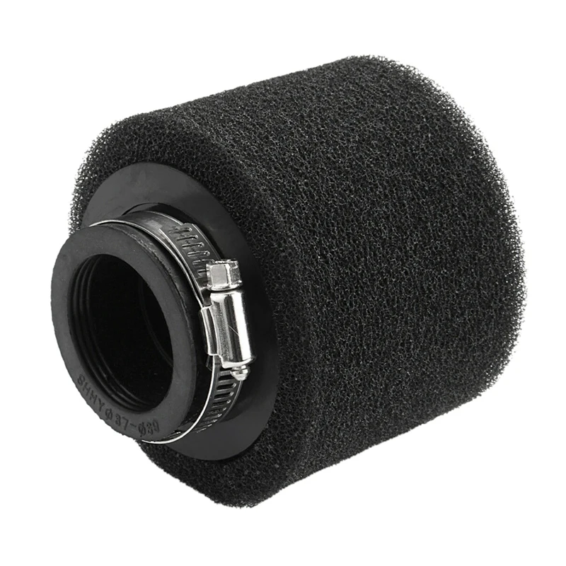 Black 38Mm Double Foam Air Filter Pod 110/125/150Cc Pit Dirt Bike Quad Atv Buggy