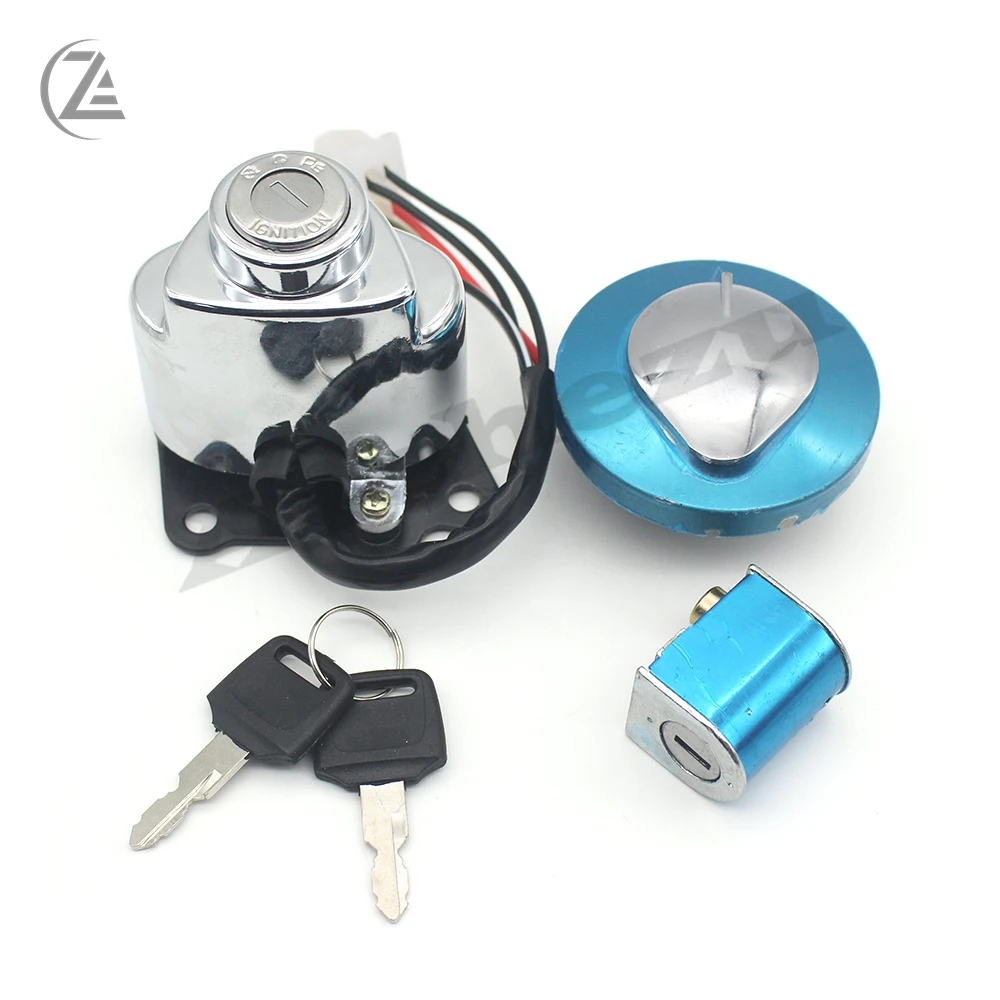 

ACZ Ignition Switch Lock Fuel Gas Cap For Honda Magna 250 Shadow Steed VLX 600 400 ACE750 Steering Shadow VT400 VT750 1991-2013