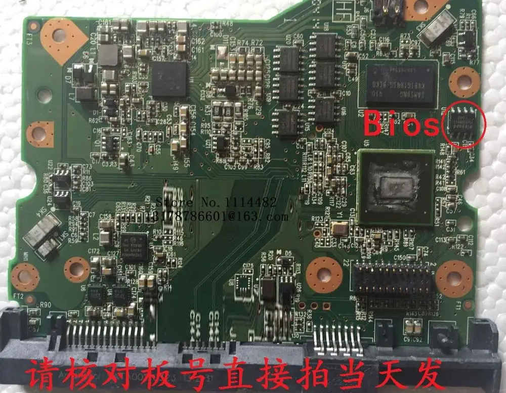 

2060-800002-001 REV P1 PCB logic board printed circuit board 2060-800002-001 REV P1 hard drive repair data recovery