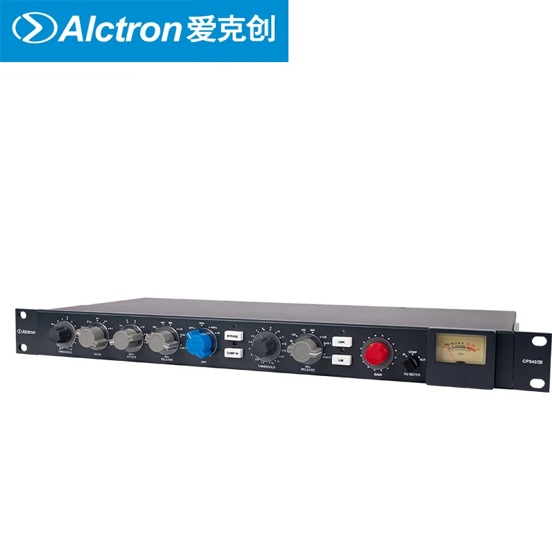 Alctron Professional One Channel Microphone Compressor And Limiter, Studio Compressor, Pro Mic Pre Compressor CP540V2