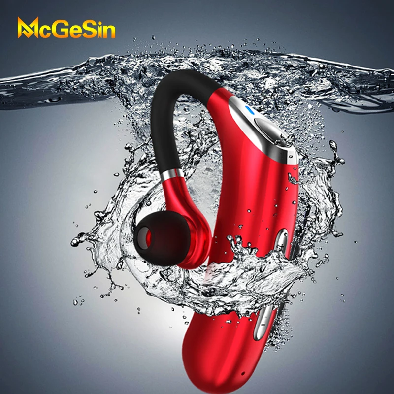 New Business Wireless Bluetooth Earphone M50 Headset IPX7 Waterproof Earbuds Noise Reduction Music Earpiese With Mic For Driver