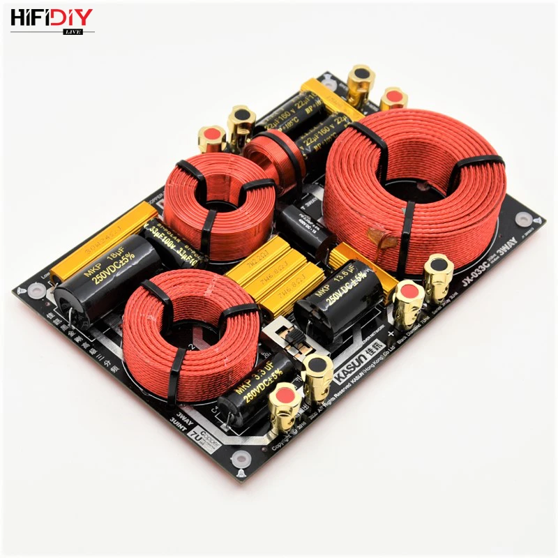 HIFIDIY مرحبا نهاية JX-033C 3 طريقة 3 وحدة اللغة (مكبر + منتصف + باس) ايفي المنزل مكبرات الصوت تردد مقسم كروس مرشحات