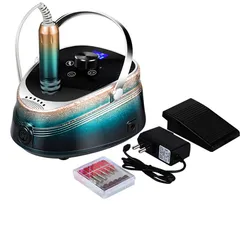 Nail Drill Machine 35000RPM  Manicure Machine Apparatus For Manicure Pedicure Kit Electric Nail File With Cutter Nail Tool