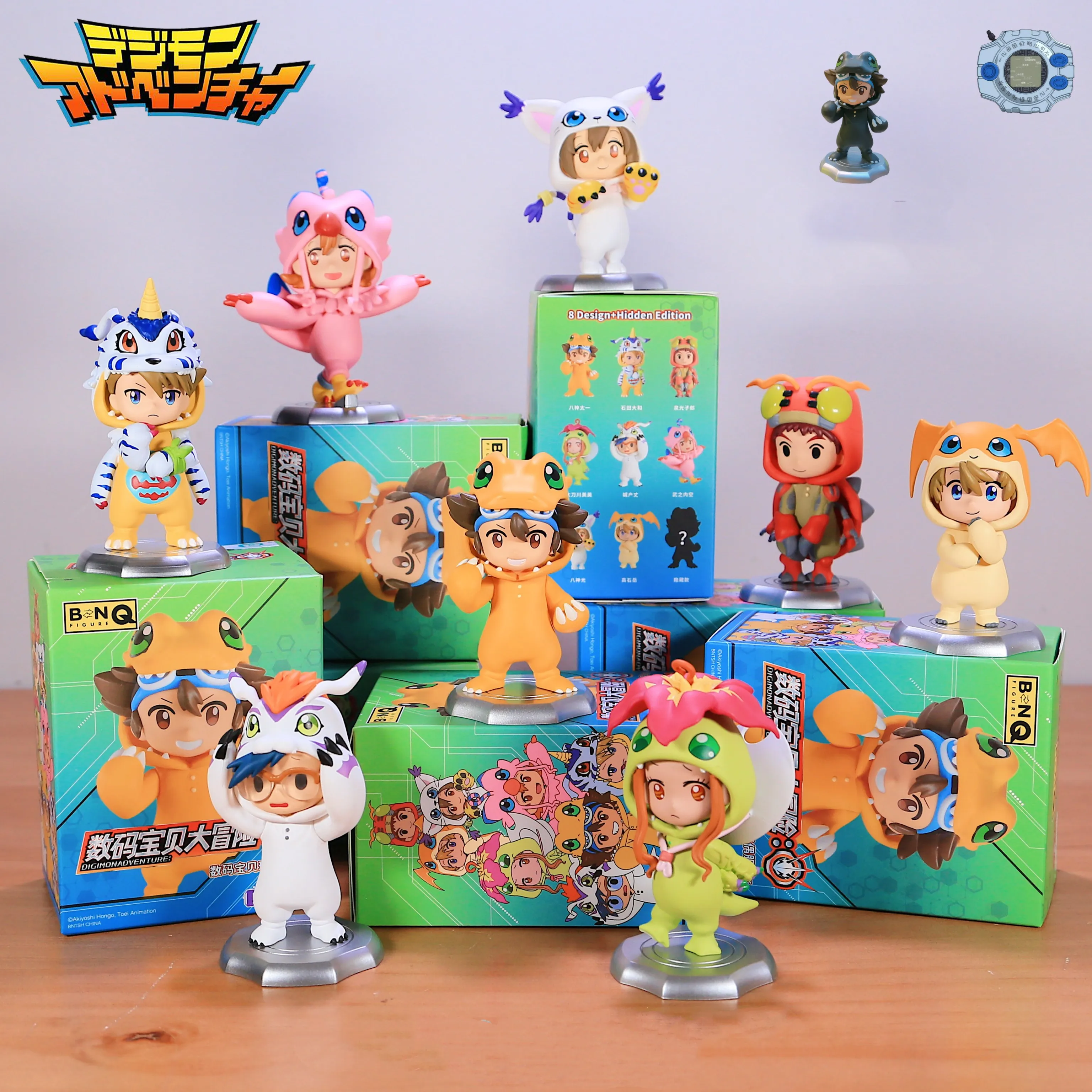 Nette Digimon Gabumon Agumon Tailmon Serie Blind Zufällige Box Spielzeug Erraten Tasche Spielzeug Überraschung Box Anime Figur Desktop Ornamente Geschenk