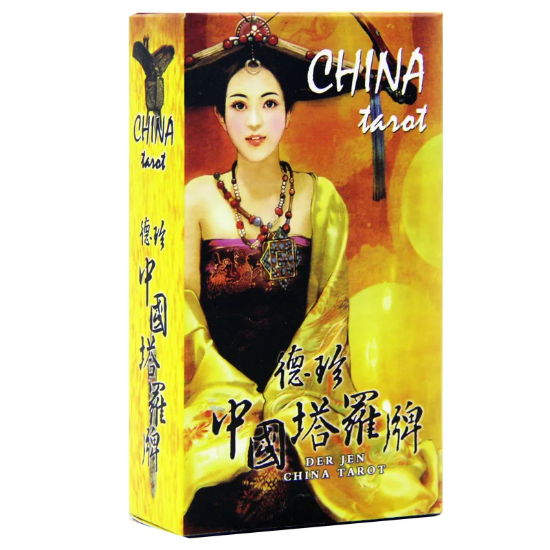 China Tarot Cards Divination Cards Game 12*7cm Cards Chinese/English Version For Family/Friends