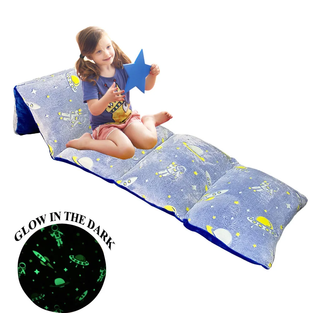 Glow in Dark Pillow Bed Floor Lounger Cover