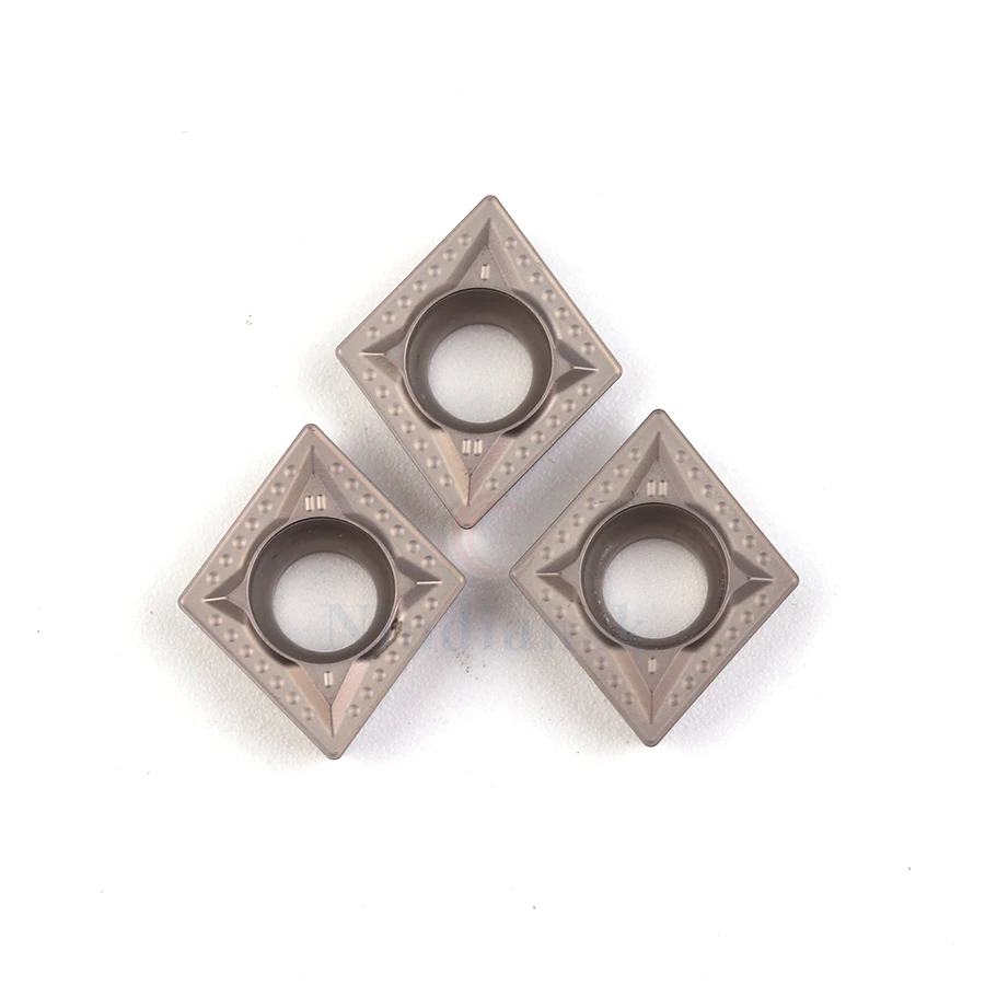 Insert de tournage de Cermet en carbure CNC, outils pour tourner l'acier, haute qualité, CCMT09T304 CCMT09T308 MT LF90, 10 pièces