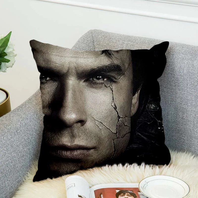 the Vampire Diaries Pillow Case Polyester Decorative Pillowcases Throw Pillow Cover style-1