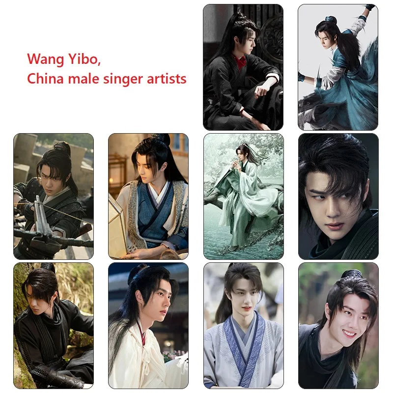 20 PCS Priest YOU FEI The Legend Of Fei Artist Zanilial Zhao Liying Wang Yibo China TV Show Wuxia Love Novel Photo Sticker Card