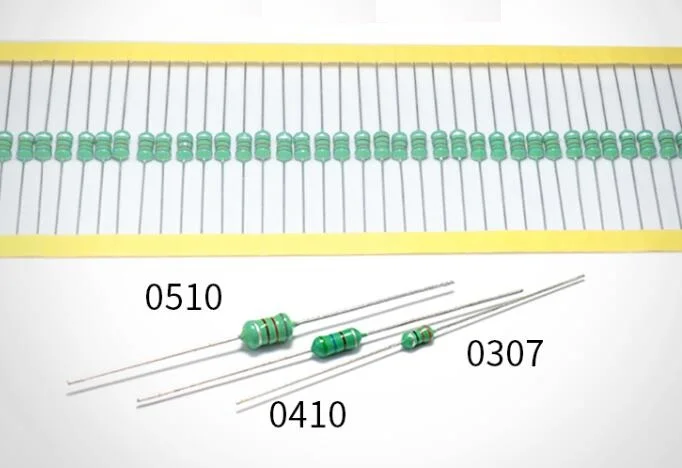 100PCS/LOT 0307 1/4W 0410 1/2W 0510 1W  Inductor DIP Color Ring Inductance 2.2UH 4.7UH 6.8UH 10UH 22UH 47UH 68UH 100UH 1MH 2.2MH