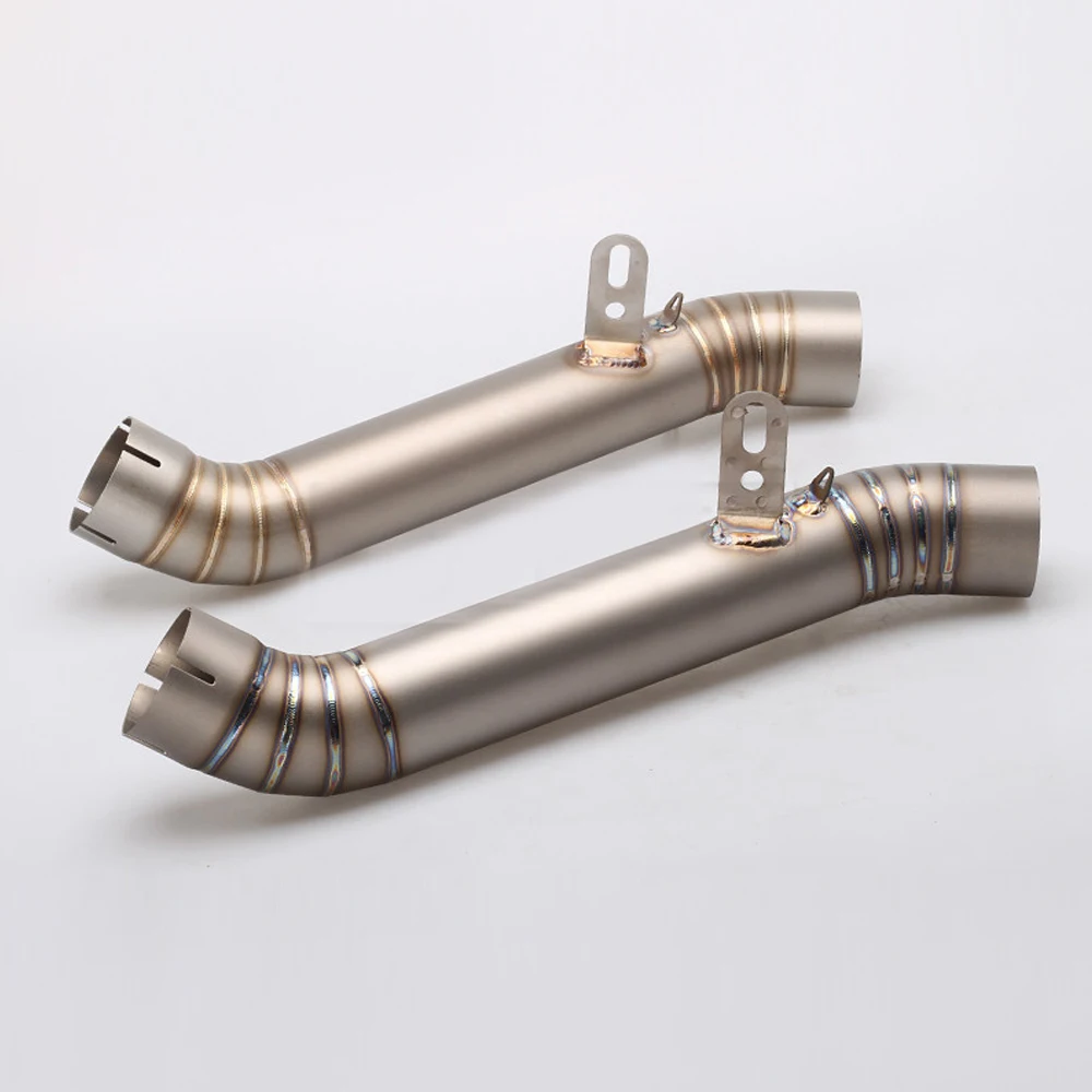 

For Aprilia RSV4 2009 to 2013 2014 2015 2016 RSV 4 Slip-on Titanium Alloy 60.8mm Motorcycle Exhaust Muffler Link Pipe System