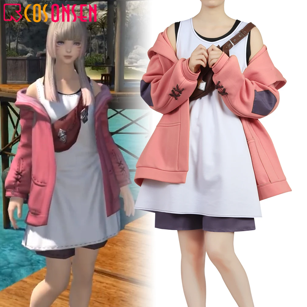 FINAL FANTASY XIV Ishgard Women Casual Attire outfit COSPLAYONSEN FF14 cosplay costume Custom Made