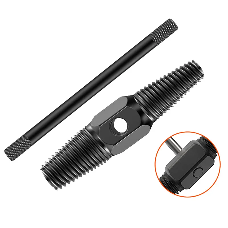 Universal quebrado Wire Extractor Faucet Double-head Triangle Valve Tap Screw Extractor Pipe Valve Tap Broken Wires Screws