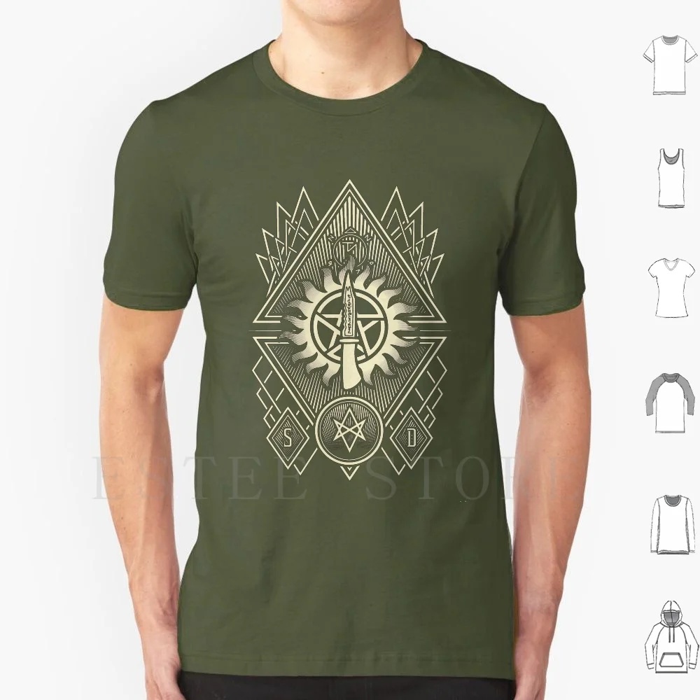 

Winchester Association T Shirt Men Cotton 6xl Winchester Art Supernatural Sam Dean Demon