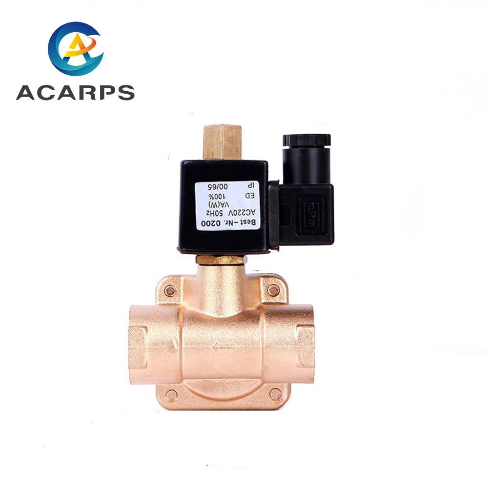 

DN32 1-1/4inch 12v Solenoid Air Valve High Pressure 16 bar